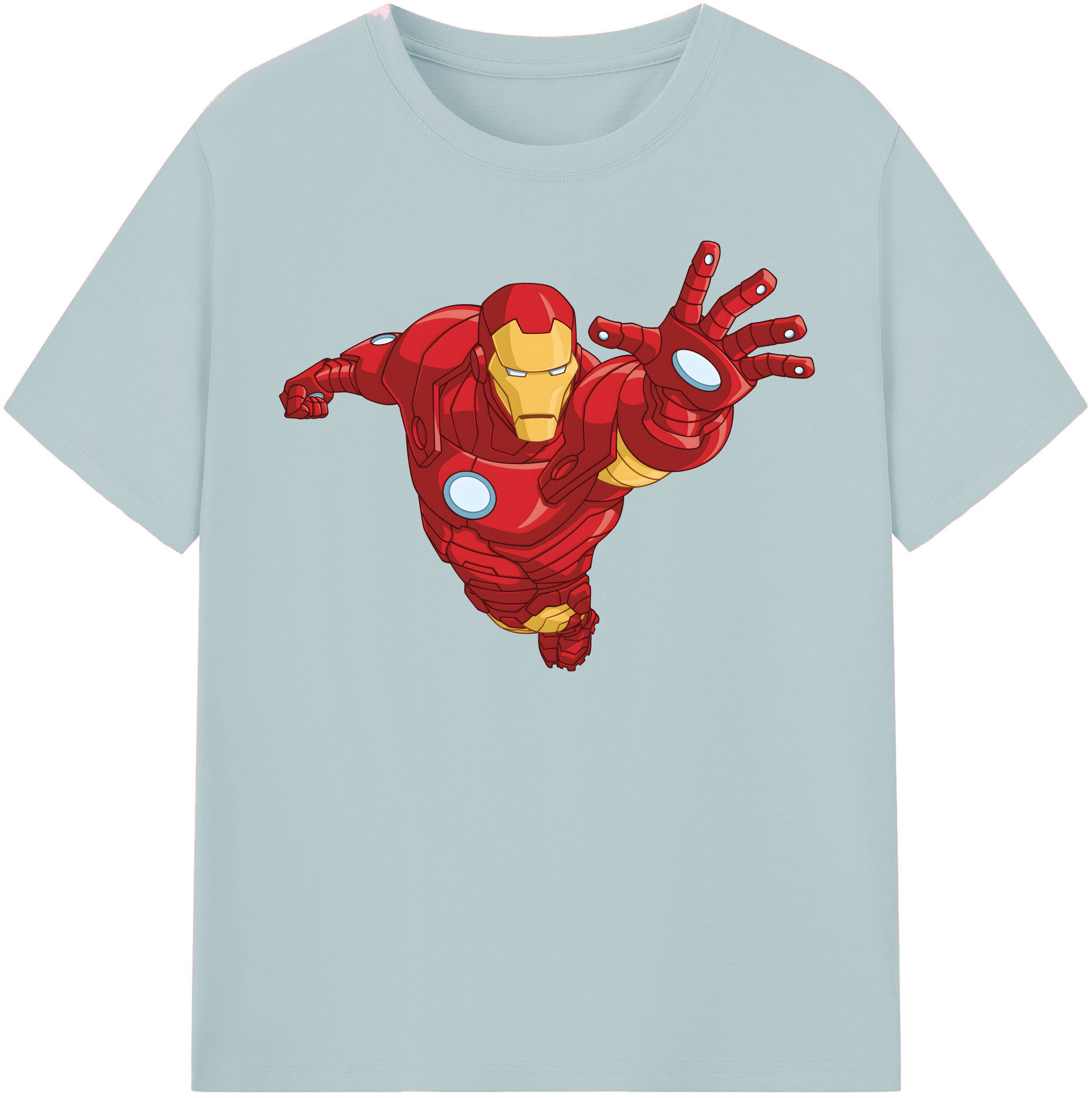 （画像用） アベンジャーズ The Avengers 綿100％半袖Tシャツ（フロントプリント）